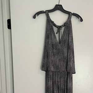 Athleta dress size Medium, black and white